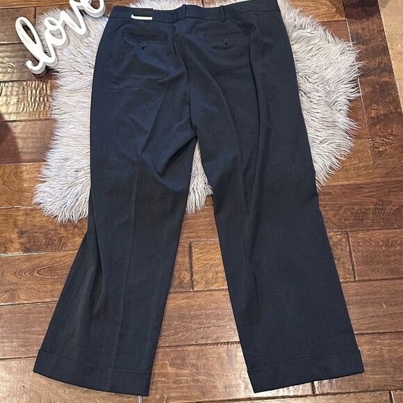 Lane Bryant Houston Career Trouser Size 18 Women Slacks Wide Leg Gray New - Picture 3 of 6